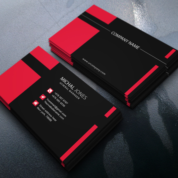 Standard Business Card with UV Gloss